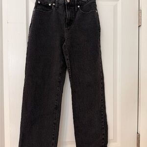 Madewell charcoal Denim Jeans